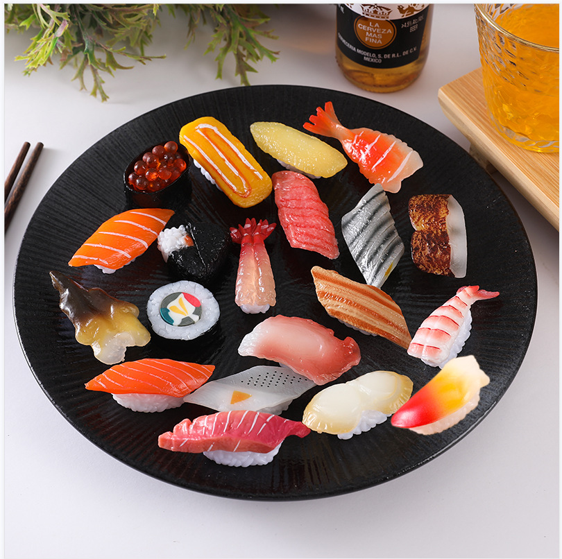 Home Cooking Japanese Food - Simulação Sushi Model for Home Decor,