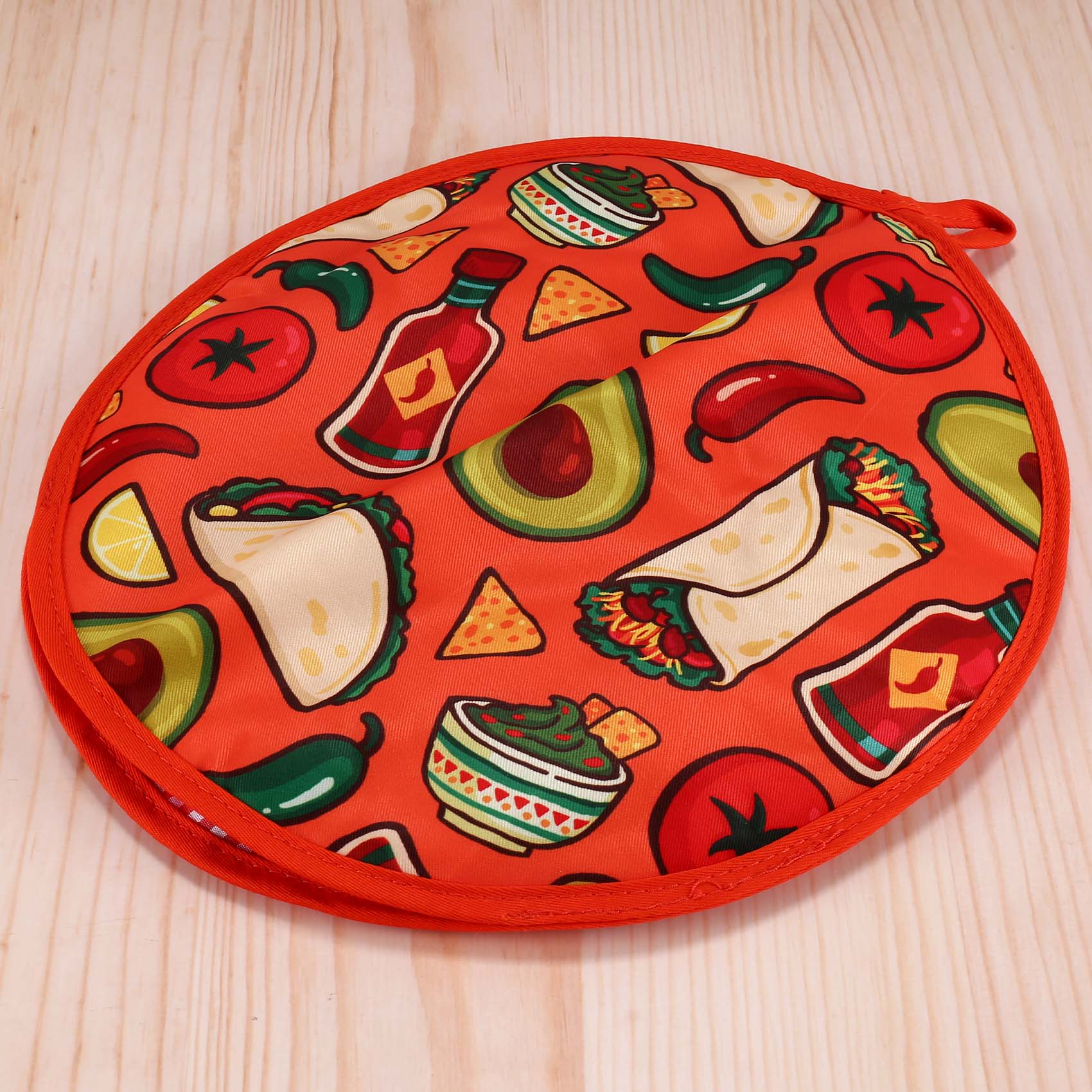 Tortilla Warmer Cloth - ABRE-12Inch Bolsa de Pano para Burrito,