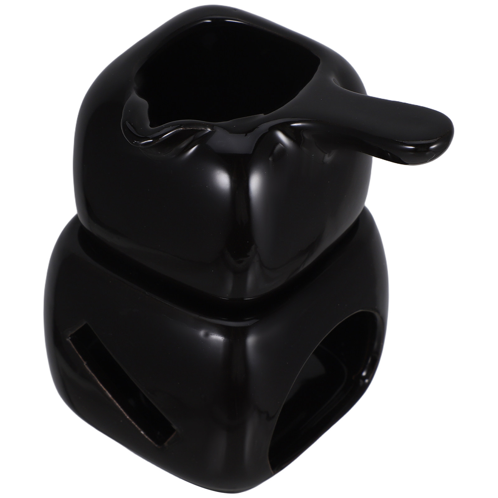 Fondue Pot Ceramic - Copo Compacto de Cerâmica para Derreter