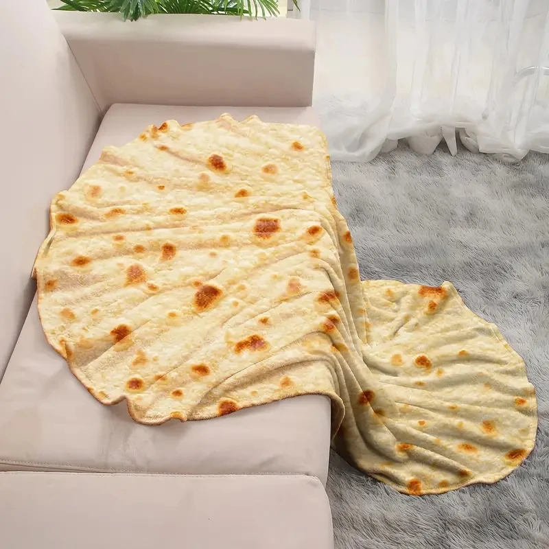 Tortilla Warmer Cloth - Cobertor redondo engraçado de tortilha de