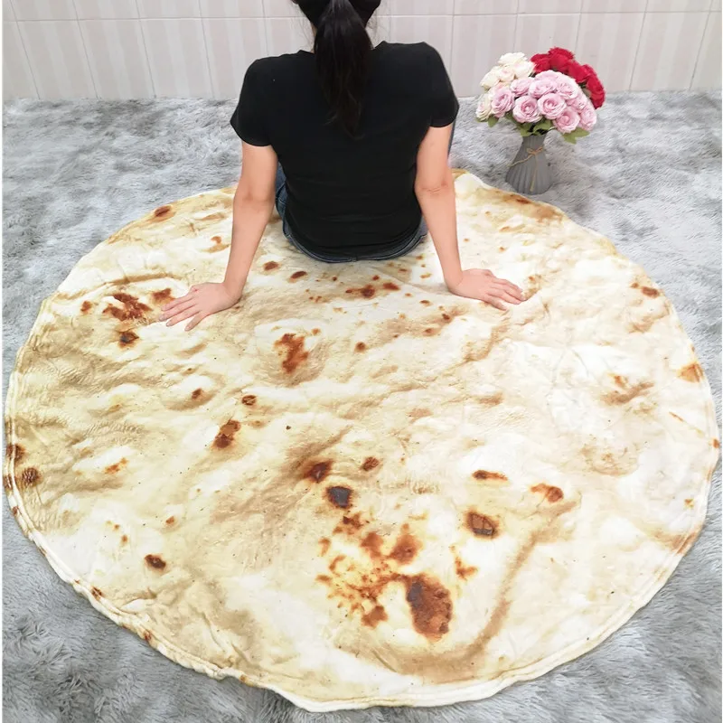 Manta de Sofá Macia com Estamp - Tortilla Warmer Cloth avaliação e preço