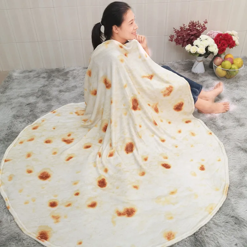 Manta de Sofá Macia com Estamp - Tortilla Warmer Cloth avaliação e preço
