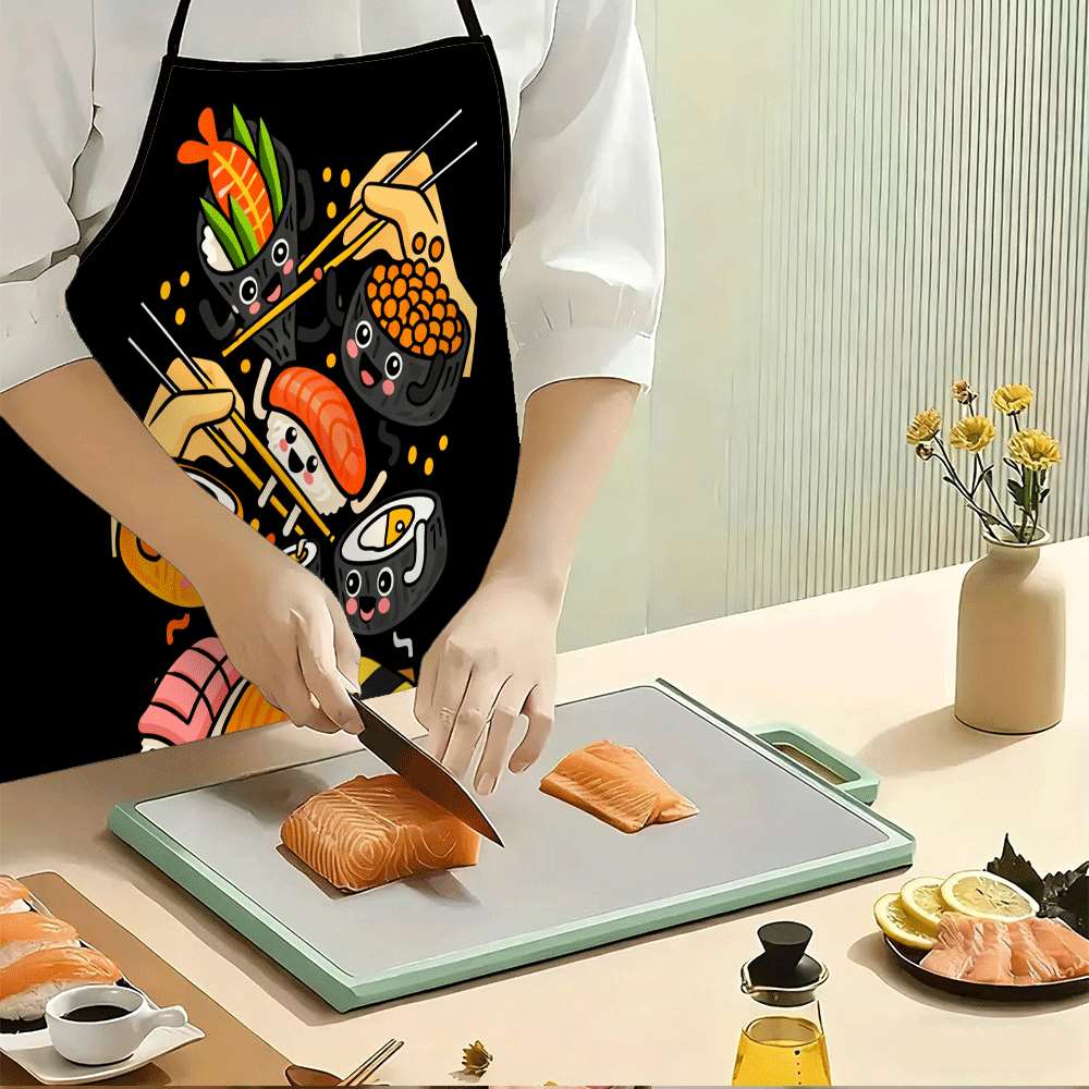 Avental de Cozinha com Estampa - Home Cooking Japanese Food avaliação e preço