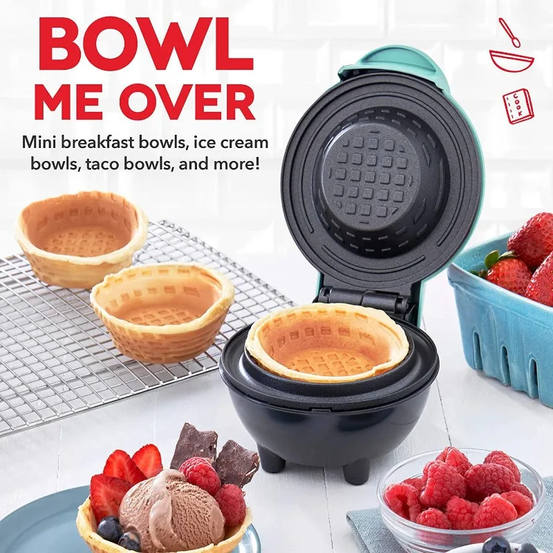 Máquina de Waffle Bowl 110V-22 - Home Cooking Egg Roll avaliação e preço