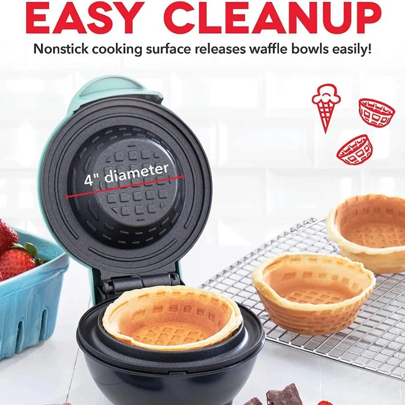 Máquina de Waffle Bowl 110V-22 - Home Cooking Egg Roll avaliação e preço