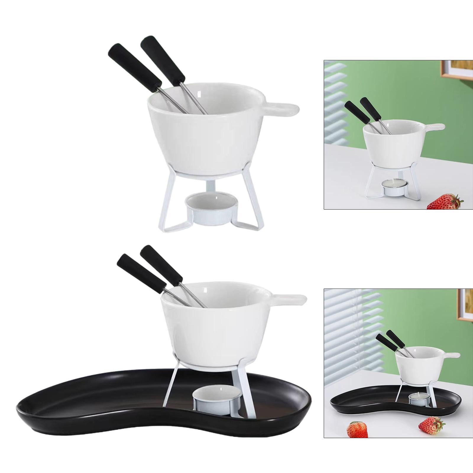 Panela de Fondue de Chocolate, - Fondue Pot Ceramic avaliação e preço