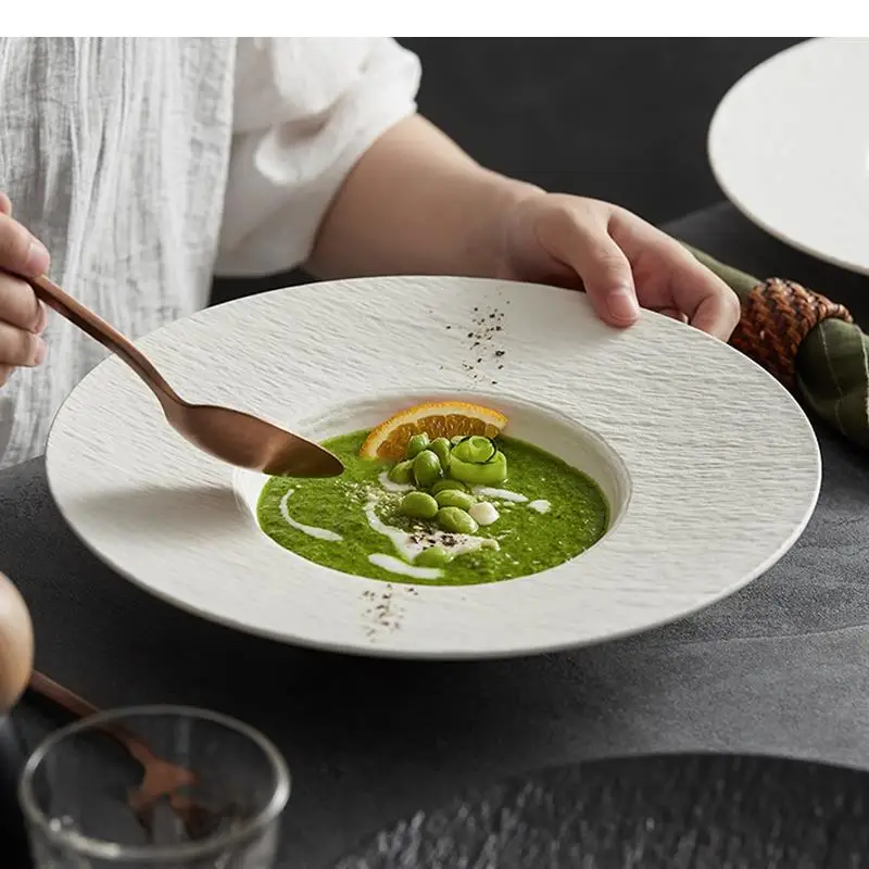 Prato de Cerâmica Redondo para - Home Cooking Dinner avaliação e preço