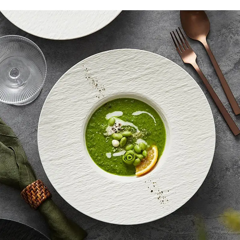 Prato de Cerâmica Redondo para - Home Cooking Dinner avaliação e preço