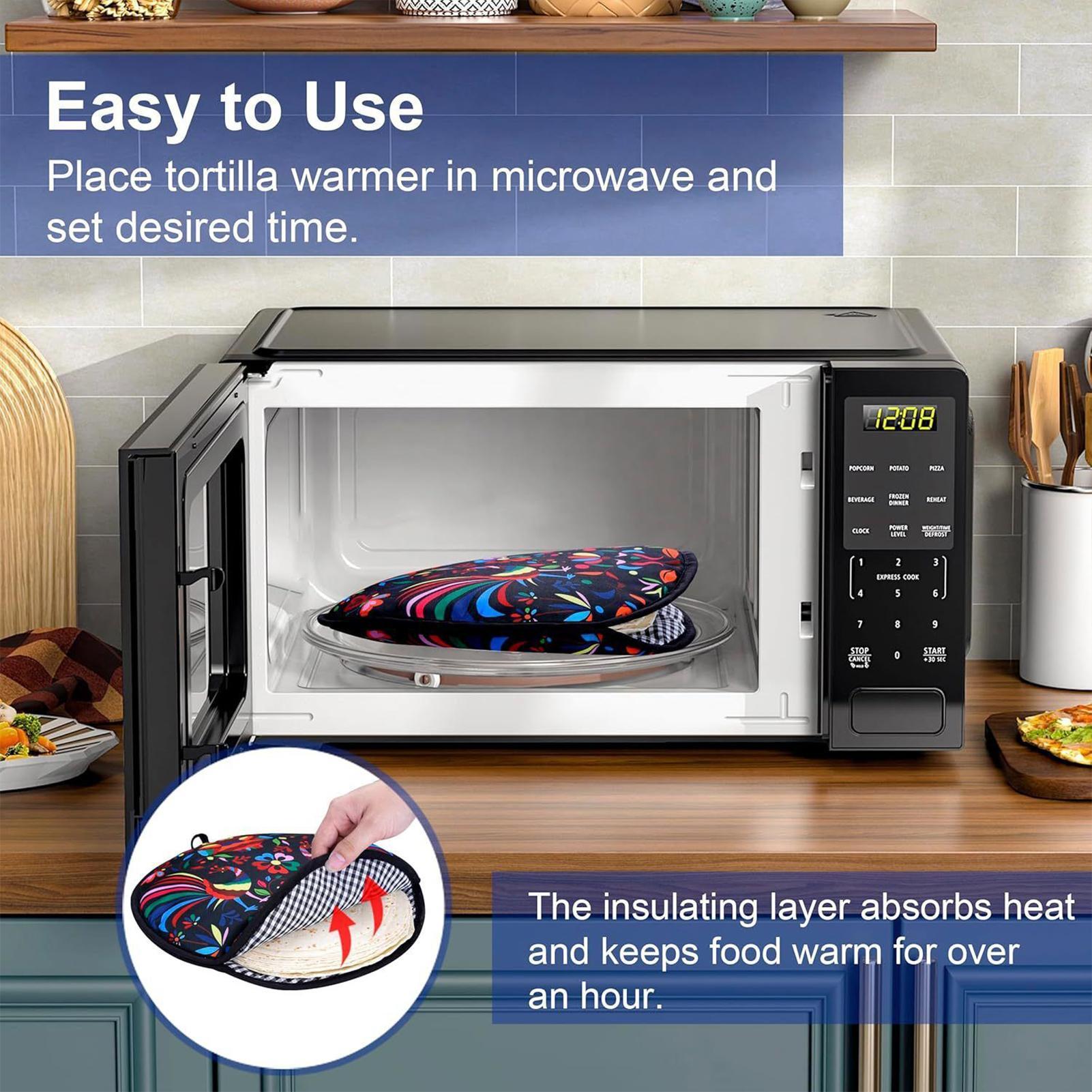 Aquecedor de tortilha de tecid - Tortilla Warmer Cloth avaliação e preço