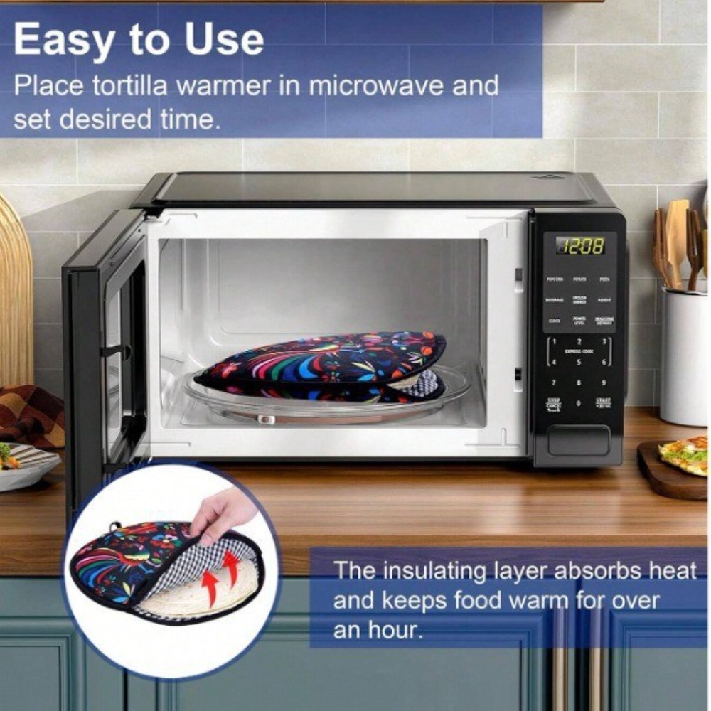 Bolsa Térmica Portátil para To - Tortilla Warmer Cloth avaliação e preço
