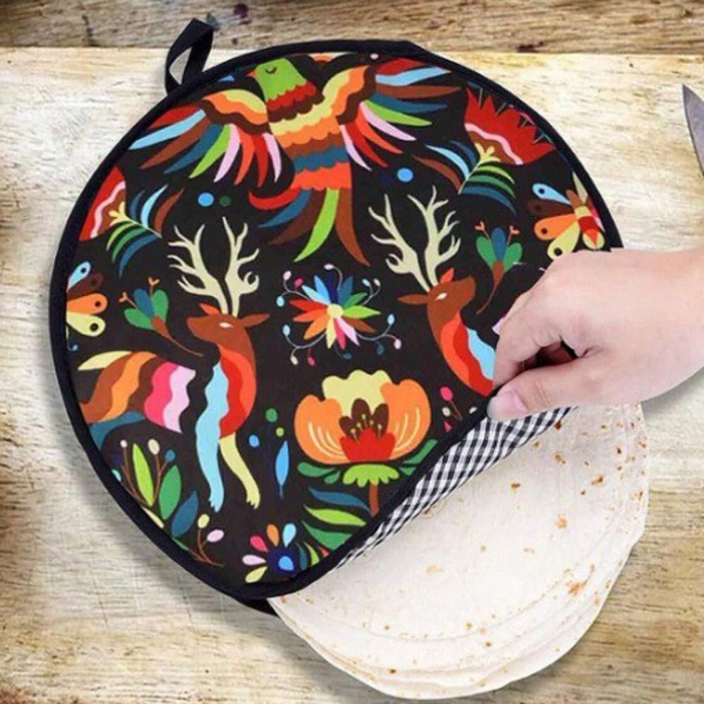 Bolsa Térmica Redonda Prática  - Tortilla Warmer Cloth avaliação e preço