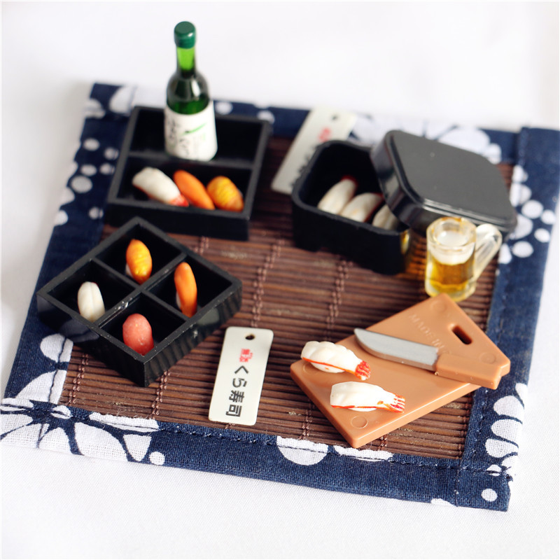 Miniautre sushi casa de boneca - Home Cooking Japanese Food avaliação e preço