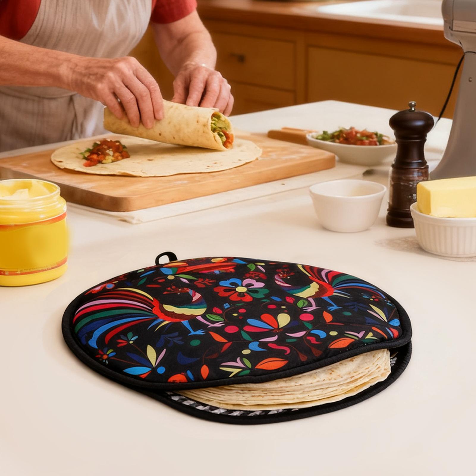 Suporte de tortilha bolsa 12-P - Tortilla Warmer Cloth avaliação e preço