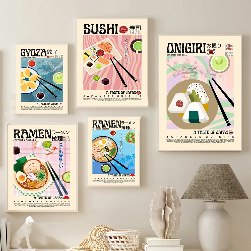 Pôster em Tela de Arte Culinár - Home Cooking Japanese Food avaliação e preço