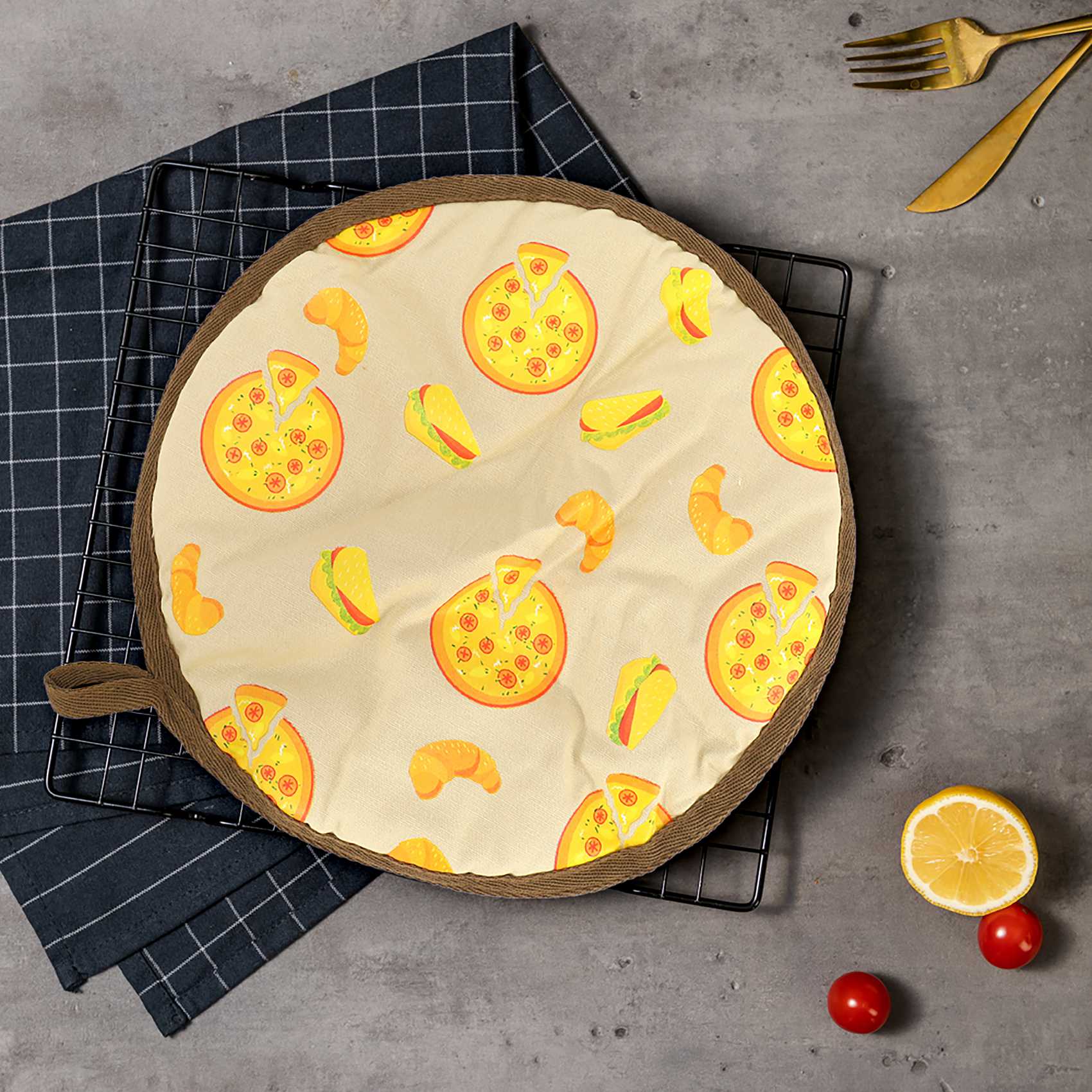 AEE6-12Inch Bolsa Térmica para - Tortilla Warmer Cloth avaliação e preço