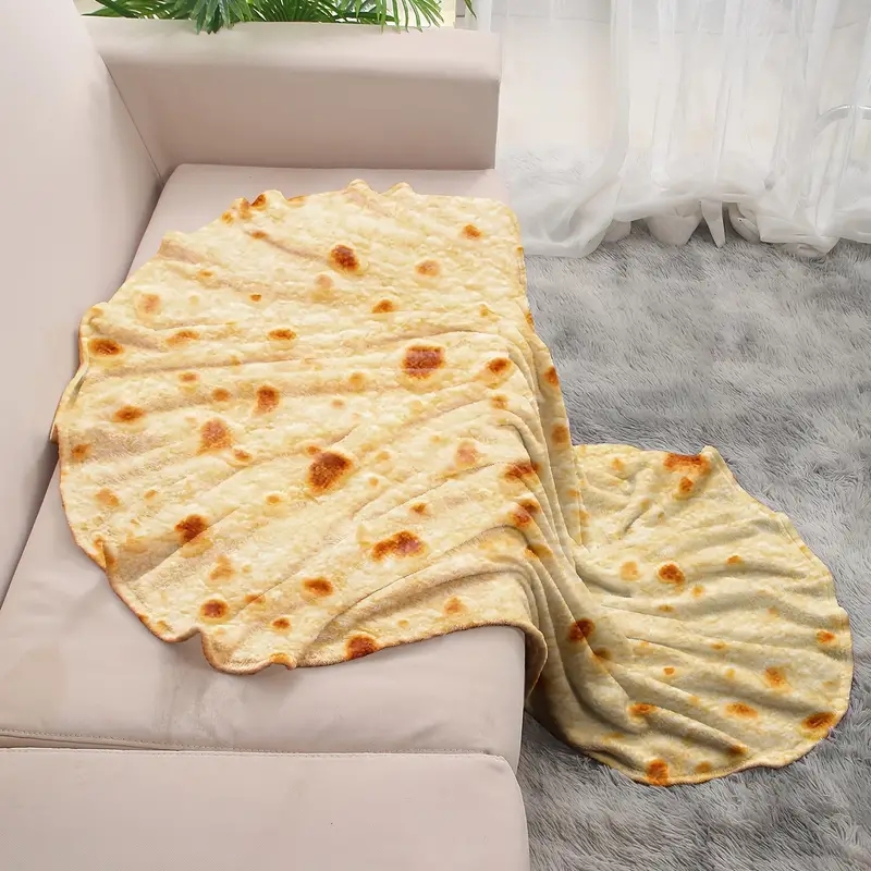 1pc cobertor de flanela com es - Tortilla Warmer Cloth avaliação e preço